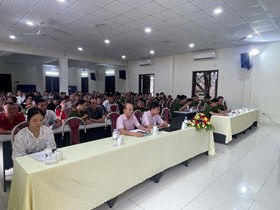 Công an phường An Biên tuyên truyền chính sách tín dụng tới 50 người sau cai nghiện