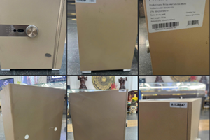 Công an phường Lê Chân tìm chủ sở hữu két sắt ở địa chỉ 78 Cầu Đất, Lê Chân