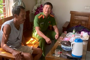 Công an xã Kiến Hưng: Chủ động bảo đảm ANTT, đồng hành cùng Nhân dân trong giải phóng mặt bằng