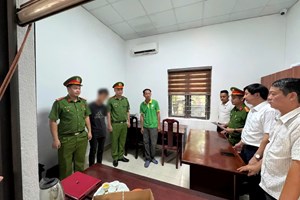 Công an xã Trường Tân kiên quyết đấu tranh với thông tin xấu, độc trên mạng xã hội