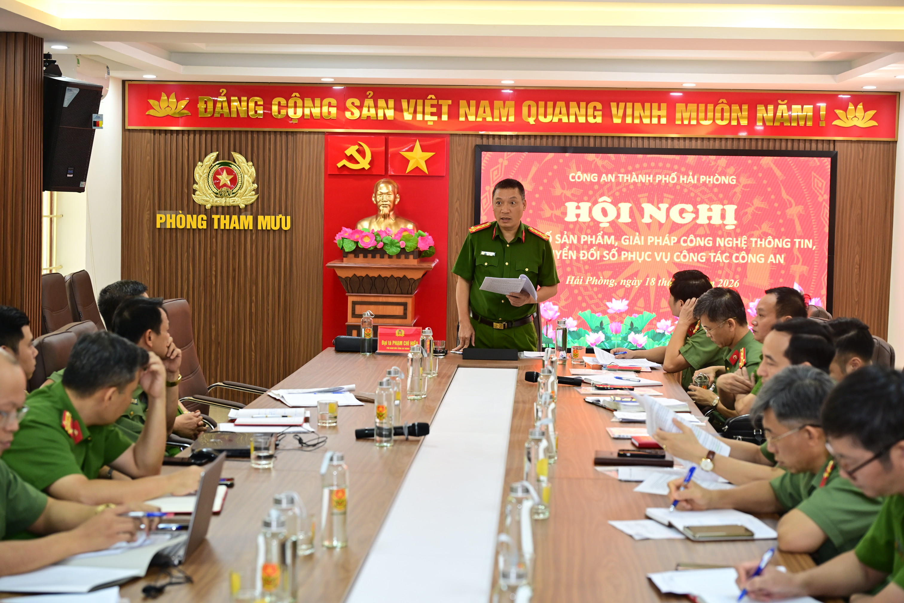 Công bố các sản phẩm, giải pháp công nghệ thông tin, chuyển đổi số phục vụ công tác Công an