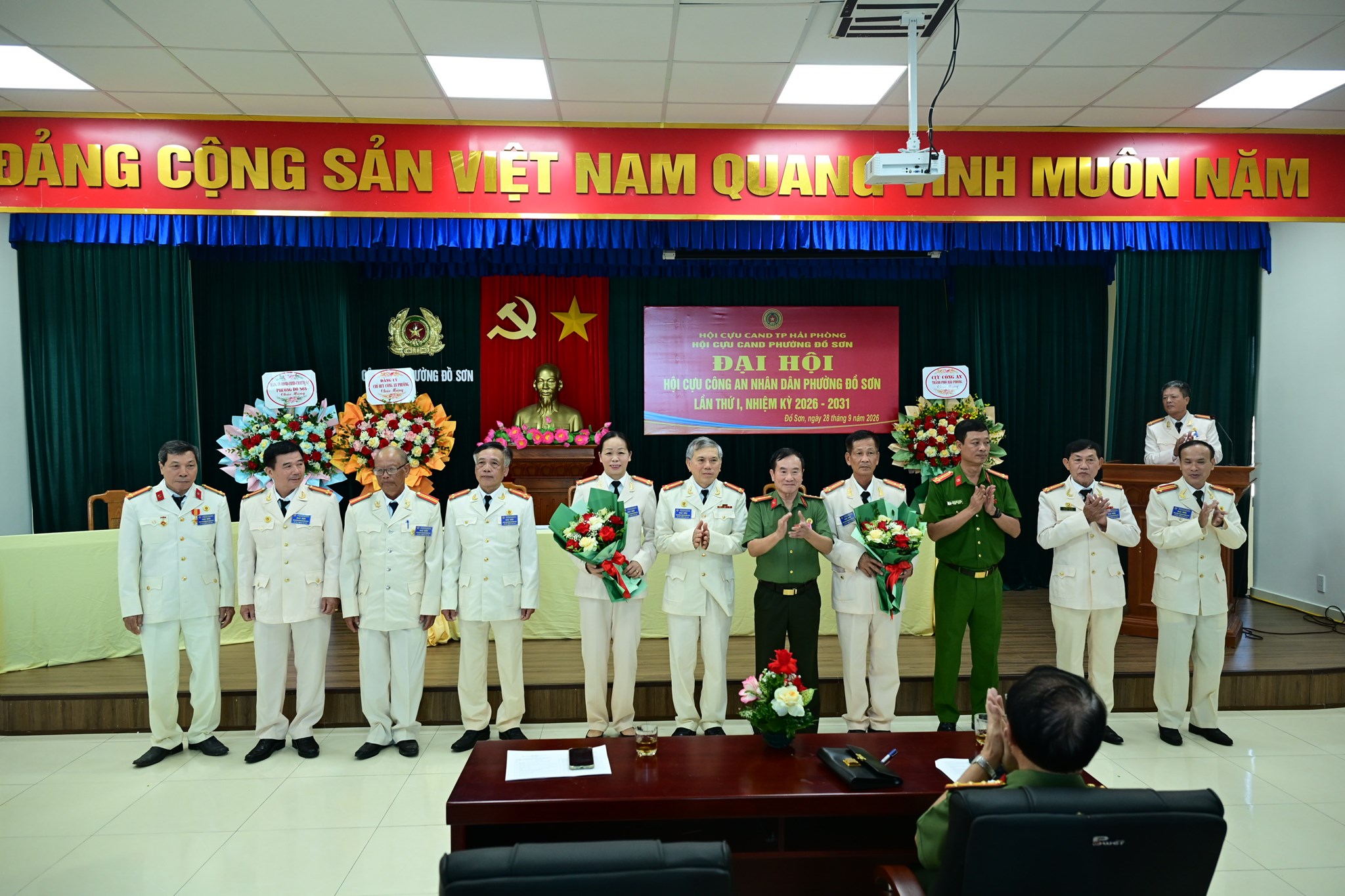 Đại hội thành công Hội Cựu Công an nhân dân phường Đồ Sơn lần thứ I, nhiệm kỳ 2026 - 2031