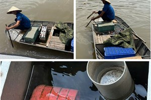 Đội Cảnh sát đường thủy số 1: Phát hiện, ngăn chặn hành vi sử dụng kích điện khai thác thủy sản