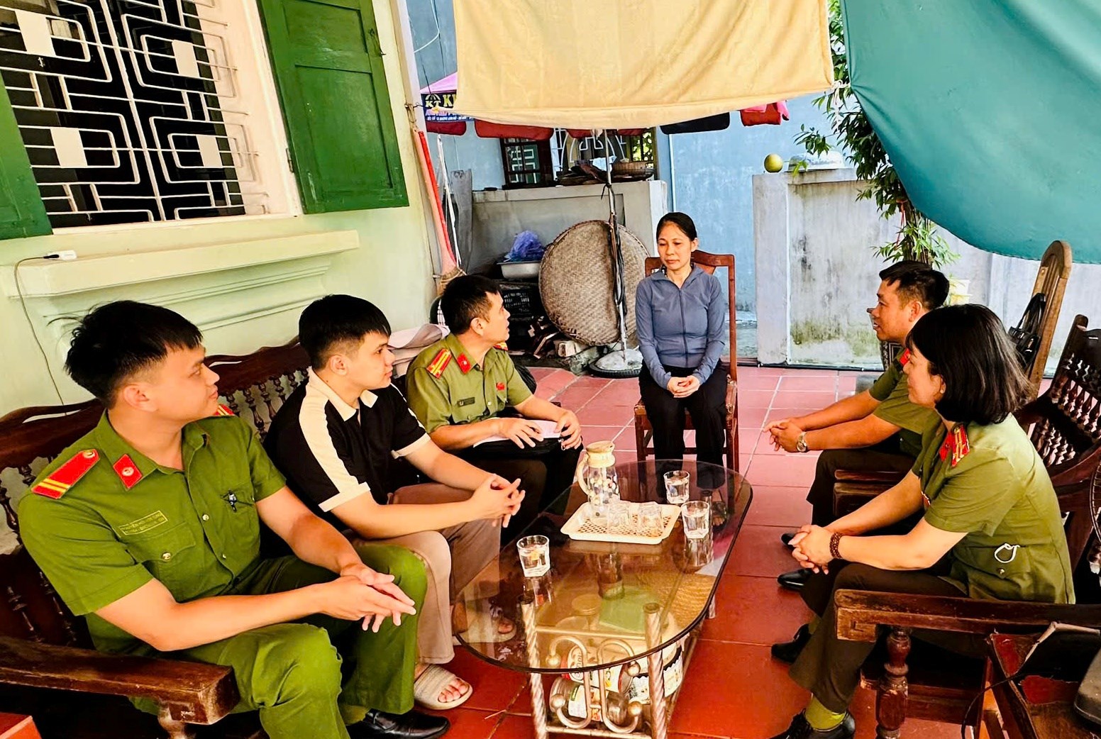 Khảo sát, nắm tình hình nguồn tuyển quân tham gia Nghĩa vụ CAND năm 2027 tại  phường Đồ Sơn