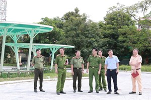 Phó Giám đốc Công an thành phố kiểm tra công tác bảo đảm an ninh trật tự vòng chung kết Lễ hội chọi trâu Đồ Sơn - VTV 2026