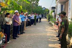 Phòng An ninh nội địa phát huy hiệu quả công tác “dân vận khéo” trong tháo gỡ vướng mắc giải phóng mặt bằng