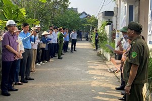 Phòng An ninh nội địa phát huy hiệu quả công tác “dân vận khéo” trong tháo gỡ vướng mắc giải phóng mặt bằng