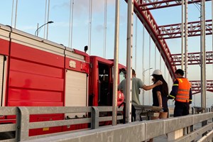 Phòng Cảnh sát PCCC và CNCH kịp thời cứu một công dân có ý định tiêu cực