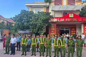 Phường Lê Chân (Hải Phòng): Ra quân bảo đảm trật tự đô thị tuyến Hồ Sen - Võ Nguyên Giáp
