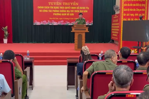 Phường Nam Đồ Sơn: Tuyên truyền chính sách tín dụng ưu đãi đối với người sau cai nghiện và công tác phòng, chống ma túy