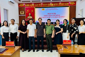 Ra mắt mô hình “Lá chắn số bữa ăn học đường” tại phường Hưng Đạo