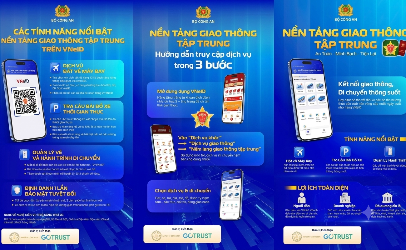 Triển khai thí điểm Nền tảng giao thông tập trung trên ứng dụng VNeID