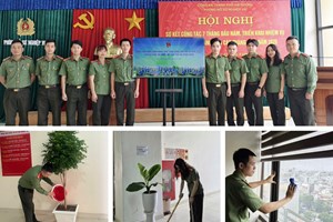 Tuổi trẻ Phòng Hồ sơ nghiệp vụ hưởng ứng ngày Chủ nhật xanh lần thứ IV