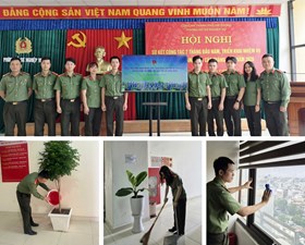 Tuổi trẻ Phòng Hồ sơ nghiệp vụ hưởng ứng ngày Chủ nhật xanh lần thứ IV