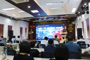 Tuyên truyền Luật An ninh mạng cho cán bộ, người lao động Công ty Cổ phần Cấp nước Hải Phòng