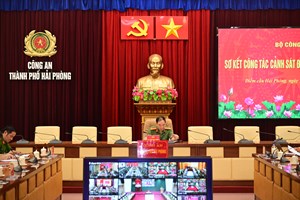 Bộ Công an sơ kết công tác Cảnh sát điều tra Quý III năm 2026