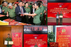 Công an phường Bạch Đằng (Công an thành phố Hải Phòng) 02 cán bộ đạt giải cao tại các cuộc thi cấp Bộ Công an