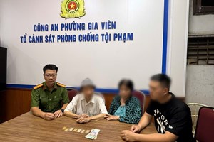 Công an phường Gia Viên kịp thời giúp đỡ cụ ông 92 tuổi bị lẫn, mang theo lượng lớn tài sản đi lạc
