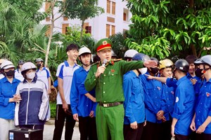 Công an phường Kinh Môn đẩy mạnh chiến dịch đào tạo kỹ năng lái xe an toàn
