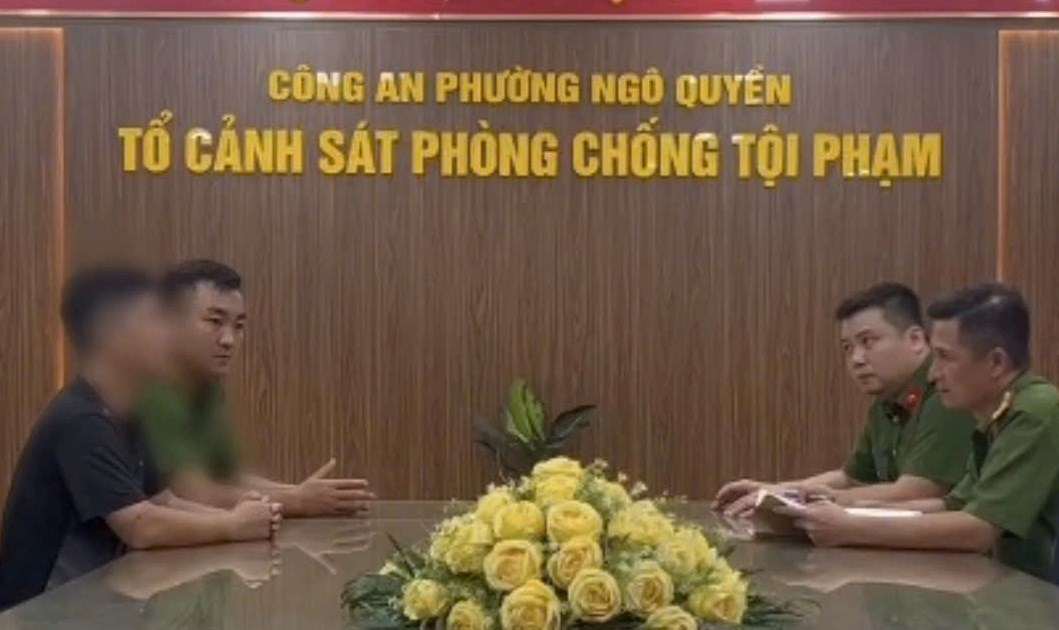 Công an phường Ngô Quyền: Xử lý đối tượng đăng thông tin sai sự thật, xúc phạm danh dự người khác trên Facebook