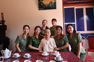 Công an phường Tân Hưng triển khai chương trình “Mẹ trong trái tim Phụ nữ Công an Hải Phòng”