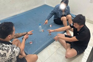 Công an xã An Khánh phát hiện 04 đối tượng mua bán, tổ chức sử dụng trái phép chất ma tuý