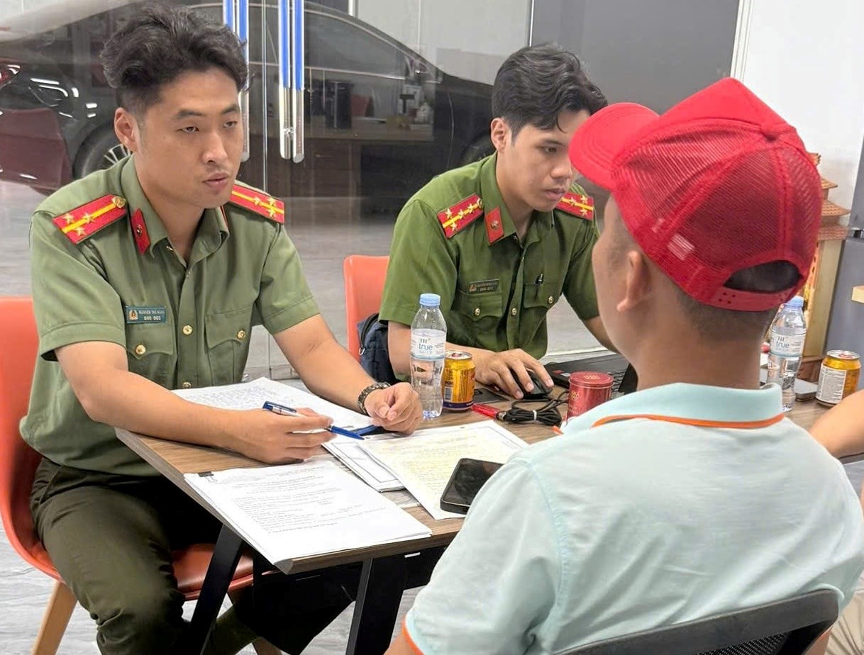 Công an xã Gia Phúc kiên quyết xử lý hành vi bình luận nội dung xúc phạm, sai sự thật trên không gian mạng
