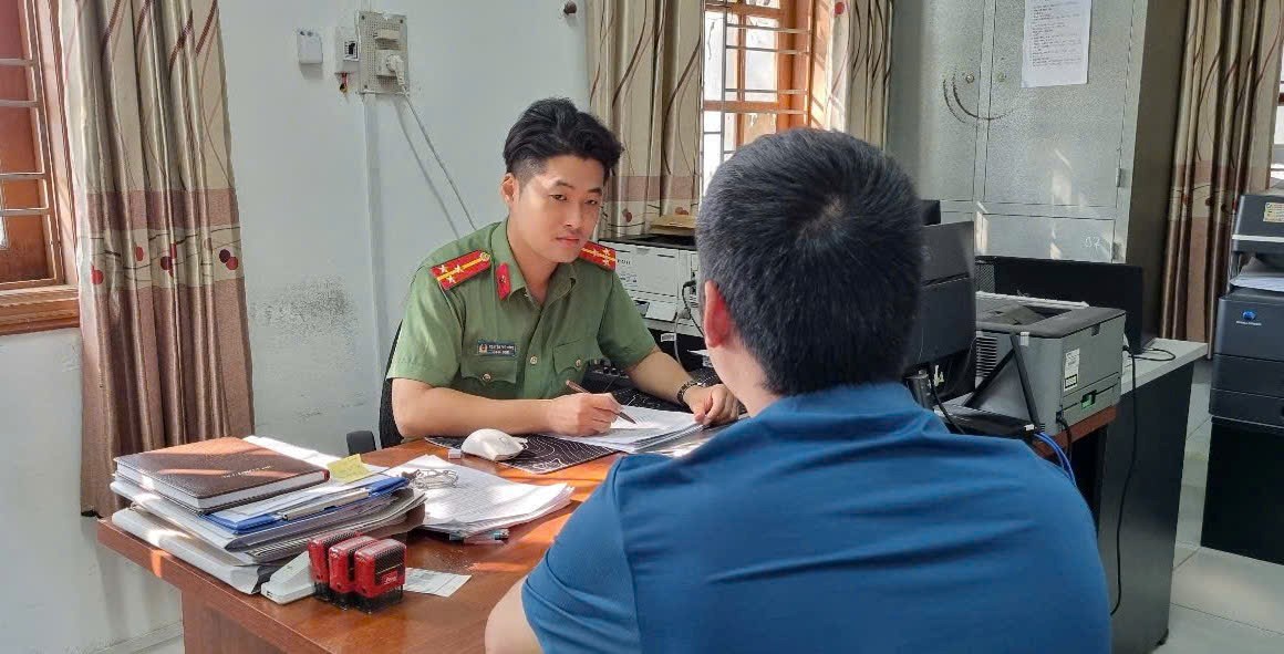 Công an xã Gia Phúc kiên quyết xử lý hành vi bình luận nội dung xúc phạm, sai sự thật trên không gian mạng