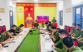 Công an xã Hà Bắc: Tập trung cao hoàn thành xuất sắc nhiệm vụ công tác năm 2026.