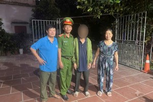 Công an xã Lai Khê kịp thời hỗ trợ cụ ông đi lạc 70km trở về với gia đình