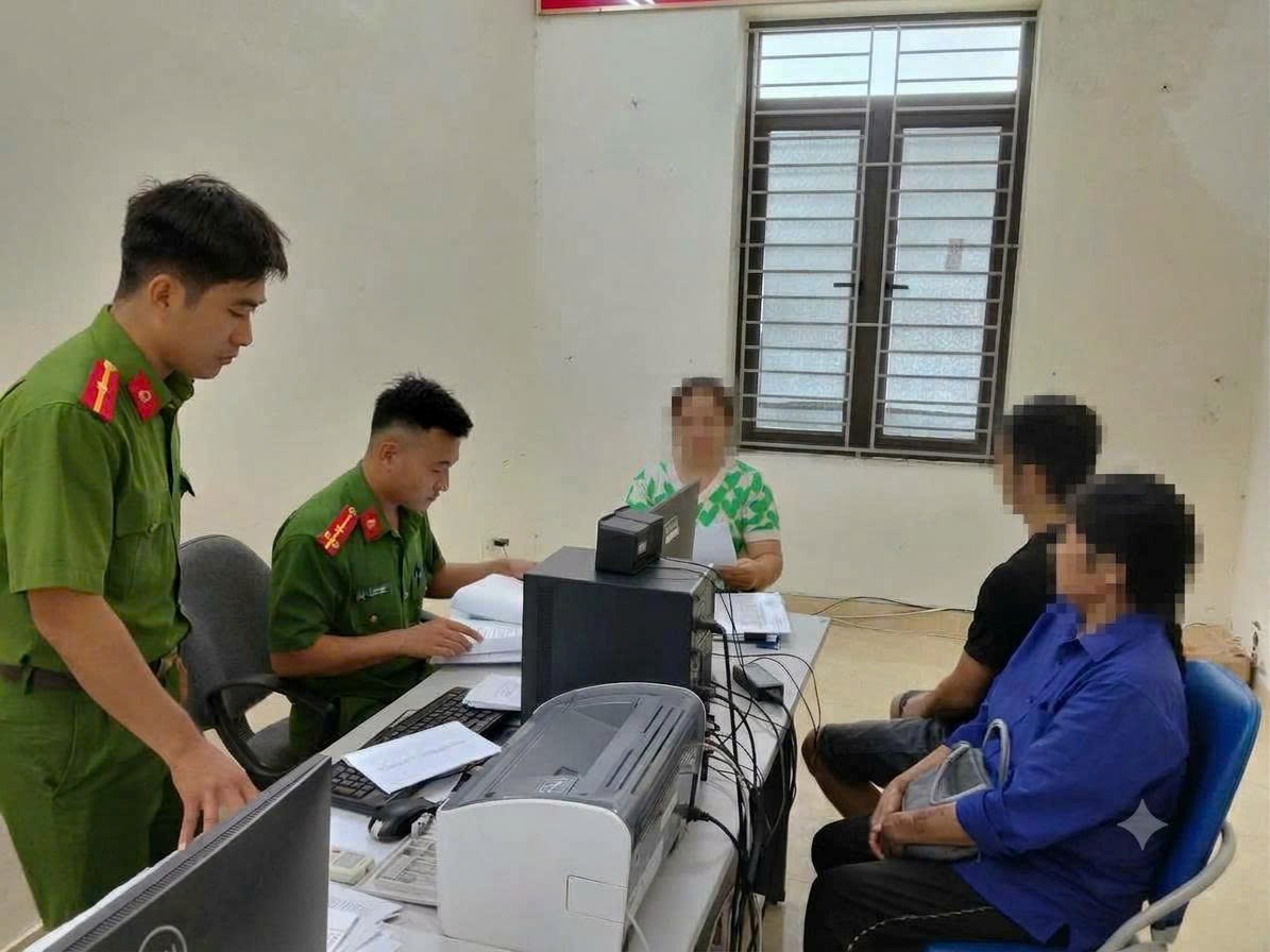 Công an xã Quyết Thắng: Kiểm tra, xử lý 02 trường hợp có hành vi mua bán số lô, số đề