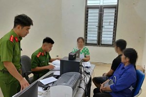 Công an xã Quyết Thắng: Kiểm tra, xử lý 02 trường hợp có hành vi mua bán số lô, số đề