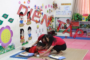 Công an xã Thanh Miện tham gia diễn tập xử lý sự cố an toàn thực phẩm tại trường học