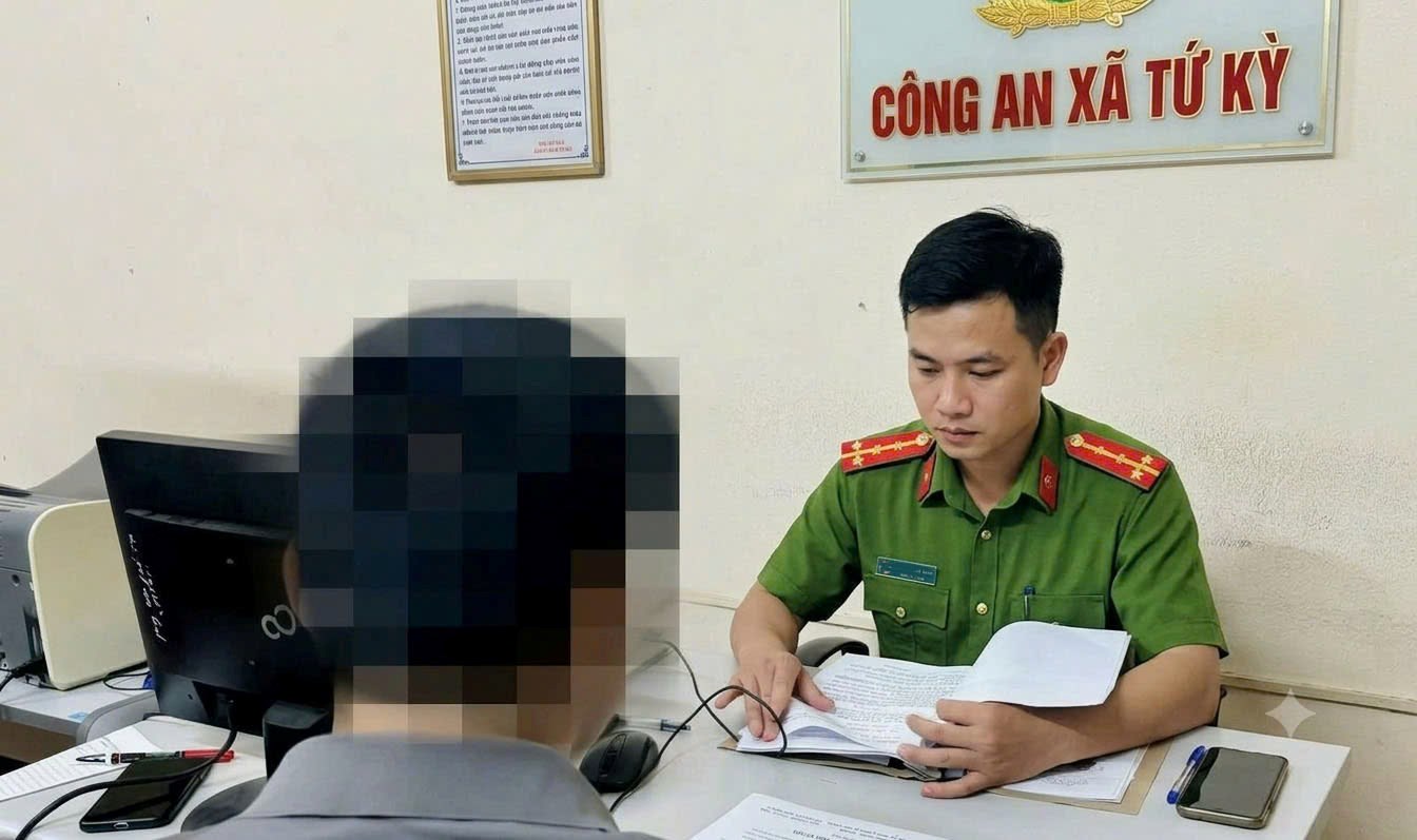 Công an xã Tứ Kỳ xử phạt 3,5 triệu đồng đối với hành vi báo tin giả chuyển khoản nhầm 90 triệu đồng
