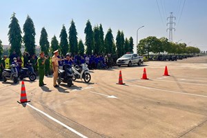 Hải Phòng: Gần 500 buổi đào tạo kỹ năng lái xe an toàn cho hơn 150.000 học sinh và người dân