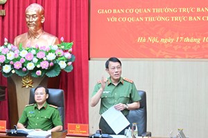 Hội nghị giao ban Thường trực Ban Chỉ đạo 57 Trung ương và các địa phương