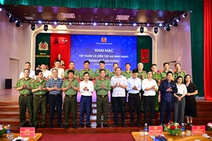 Khai mạc Hội nghị tập huấn và diễn tập an ninh mạng trên địa bàn thành phố năm 2026