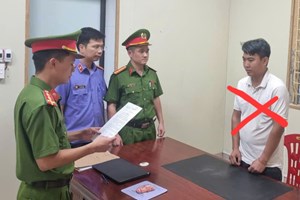 Khởi tố vụ án, khởi tố bị can đối với Lý Văn Cương về tội Chống người thi hành công vụ