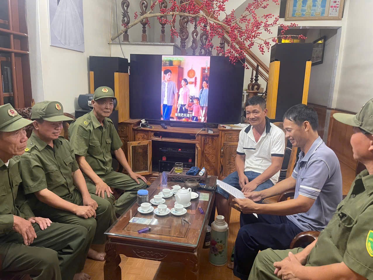 Lực lượng An ninh trật tự ở cơ sở xã Hà Bắc: Chú trọng hoà giải, phòng ngừa xã hội để kịp thời ngăn chặn các vụ mâu thuẫn trong nội bộ Nhân dân.