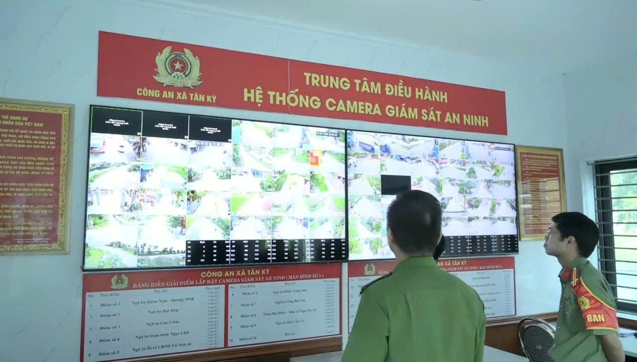 Mô hình “Camera an ninh” phát huy hiệu quả trong phòng ngừa, đấu tranh với tội phạm tại xã Tân Kỳ