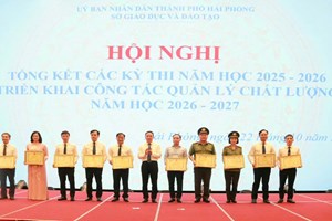 Phòng An ninh chính trị nội bộ được biểu dương, khen thưởng trong công tác tổ chức các kỳ thi năm học 2025 - 2026