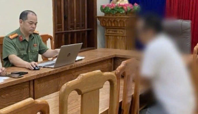 Phòng An ninh mạng - Công an TP Hải Phòng xác minh, xử lý các trường hợp đăng tải thông tin sai sự thật trên mạng xã hội liên quan đến vụ việc xảy ra tại Trường Tiểu học An Dương.