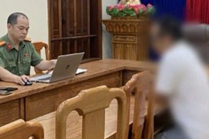 Phòng An ninh mạng - Công an TP Hải Phòng xác minh, xử lý các trường hợp đăng tải thông tin sai sự thật trên mạng xã hội liên quan đến vụ việc xảy ra tại Trường Tiểu học An Dương.