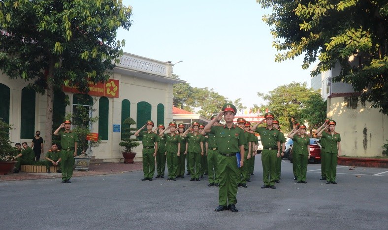 Phòng Cảnh sát QLHC về TTXH: Nâng cao chất lượng điều lệnh, quân sự, võ thuật; xây dựng hình ảnh người chiến sĩ Công an chính quy, kỷ luật, văn hóa