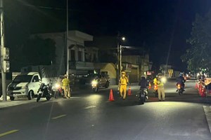 Phòng Cảnh sát giao thông và Công an xã Hà Bắc: Quyết liệt tuần tra, xử lý các vi phạm để ngăn chặn tai nạn giao thông