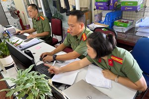 Phòng Hậu cần CATP: Hoàn thành 100% đối chiếu tài sản trên Nền tảng cơ sở dữ liệu tài sản công trong CAND