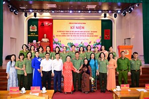Phụ nữ Công an Hải Phòng: Phát huy truyền thống, bản lĩnh, nhân văn, trách nhiệm, vì Nhân dân phục vụ