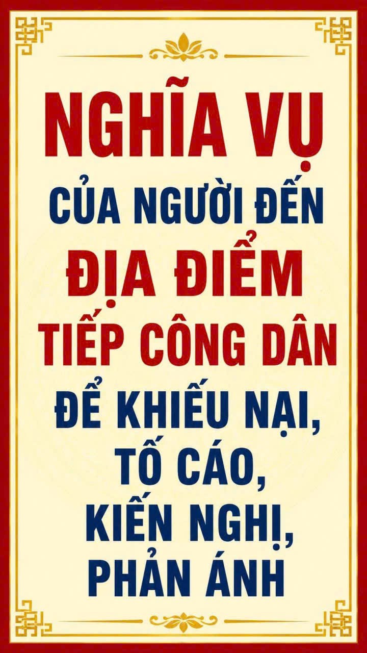 Thanh tra Công an thành phố giải đáp các tình huống về khiếu nại, tố cáo, tiếp công dân: Nghĩa vụ của người đến khiếu nại, tố cáo, kiến nghị, phản ánh