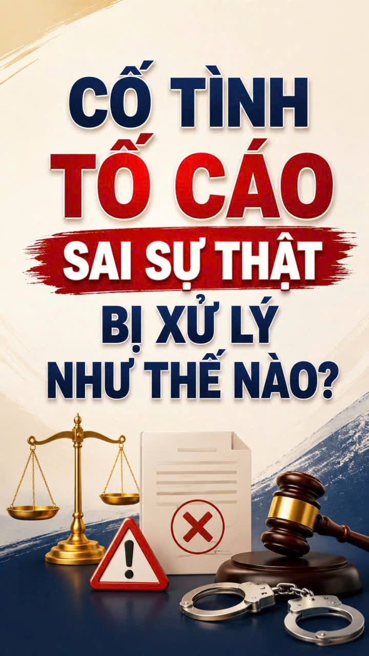 Thanh tra Công an thành phố giải đáp tình huống khiếu nại, tố cáo: Tố cáo sai sự thật.
