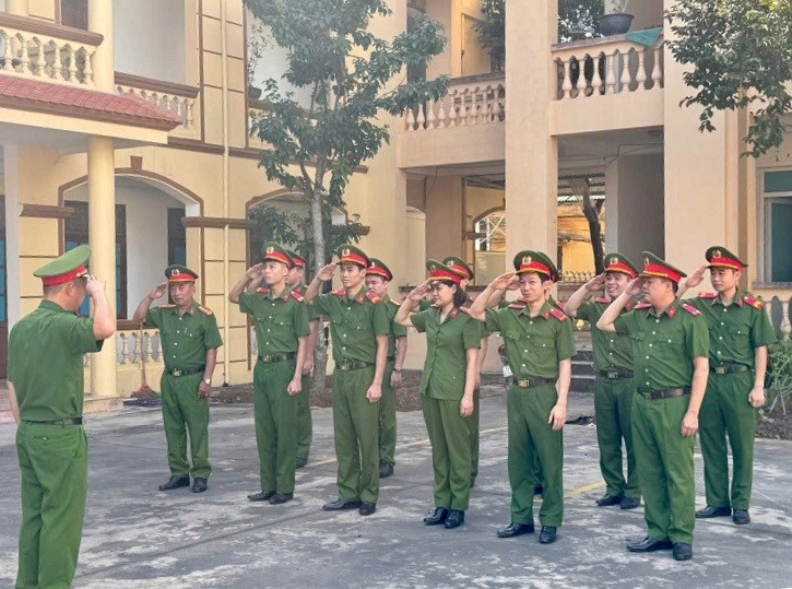 Trại tạm giam số 2 – CATP: Tích cực luyện tập điều lệnh, quân sự, võ thuật